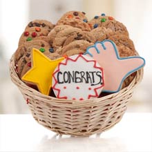 Congratulations Cookie Basket