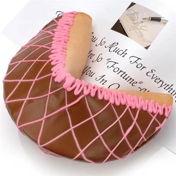 Giant Gourmet Neopolitan Fortune Cookie