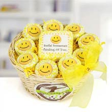 Happy Smiles Cookie Gift Basket