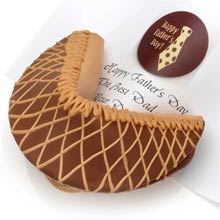 Giant Peanut Butter & Chocolate Fortune Cookie