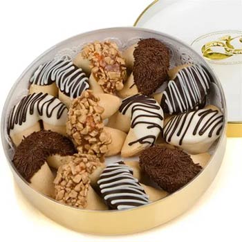 Wheel of Good Fortunes Gourmet Gift Tin