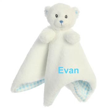 Personalized Buddy Bear Gift Blanket