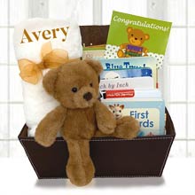 Teddy Bear Gift Basket