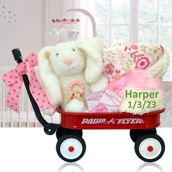 Precious Baby Girl Wagon