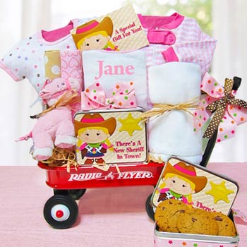 Cowgirl Radio Flyer Wagon