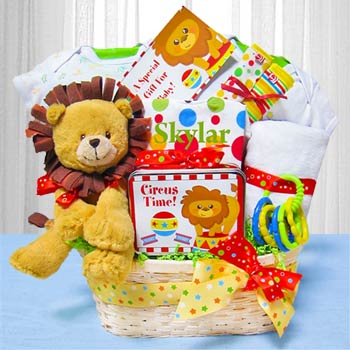 personalized baby baskets