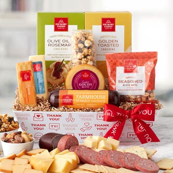 Hickory Farms Thank You Gift Basket