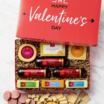 Hickory Farms Valentines Day Gift Box