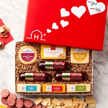 Hickory Farms Valentines Day Gift Box