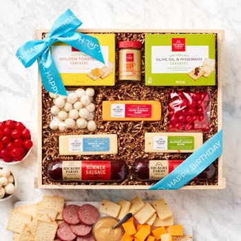 Hickory Farms Birthday Gift Box