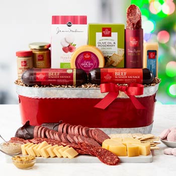 Festive Holiday Basket