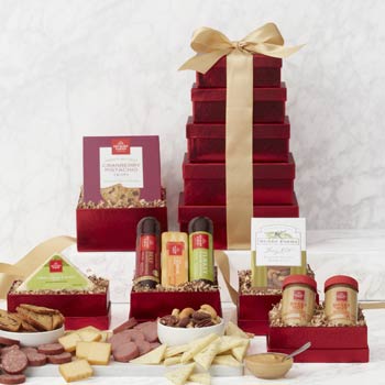 Hickory Farms Snack Tower