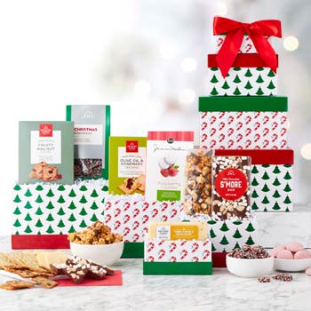 Holiday Gift Tower