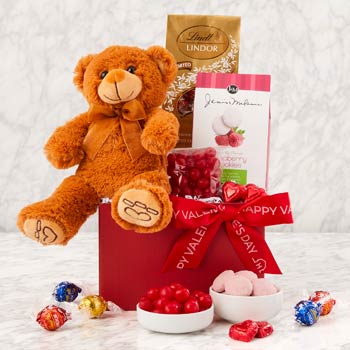 Happy Valentines Day Gift Basket