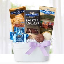 Spring Ghirardelli Gift Basket