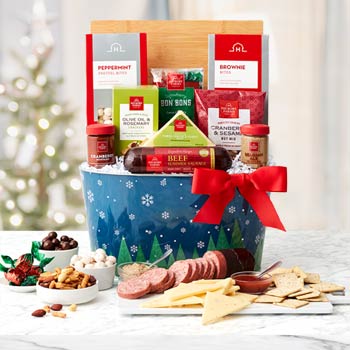 Festive Christmas Basket