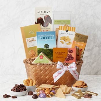 Words of Comfort Sympathy Basket