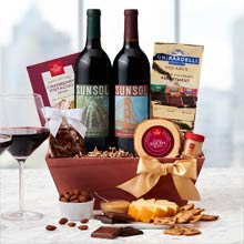 Napa Valley Wine Gift Basket