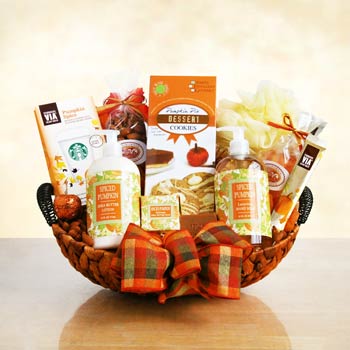 Pumpkin Spice Gift Basket