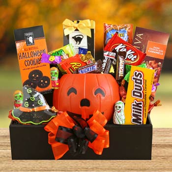 Office Halloween Gift Basket