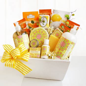 Lemon Verbena Spa Basket