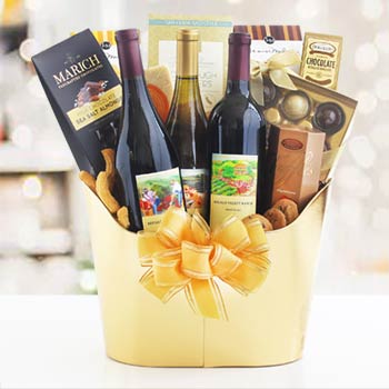 Executive Wine Gift Basket