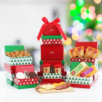 Christmas Gift Baskets - Christmas Gift Tower