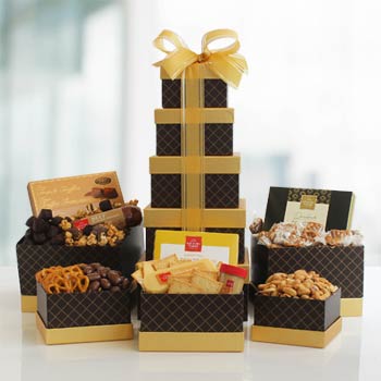 Elegant Appreciation Gift Tower