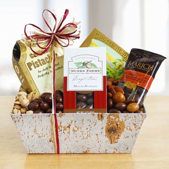 Gourmet Nut Gift Basket