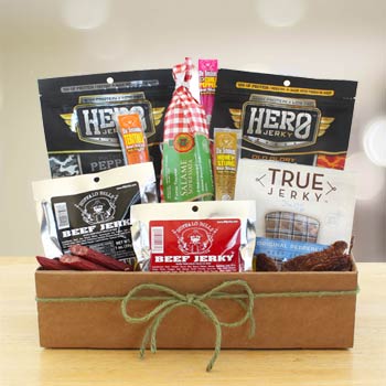Gourmet Snack Gift Basket for Him