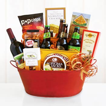 All Occasion Beer and Wine Basket