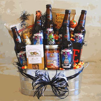 Ghostly Frights Beer Gift Box – Halloween gift baskets – US delivery -  BroCrates USA