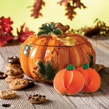 Mrs. Fields Autumn Cookie Jar