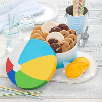 Mrs. Fields Beach Ball Gift Box