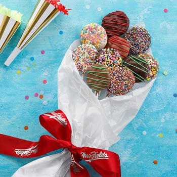 Celebration Chocolate-covered Cookie Bouquet