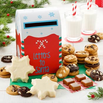 Mrs. Fields Holiday Cookie Mailbox