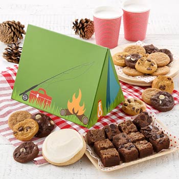 Mrs. Fields Camping Cookie Box