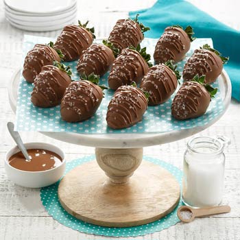 Caramel Filled Chocolate-covered Strawberries