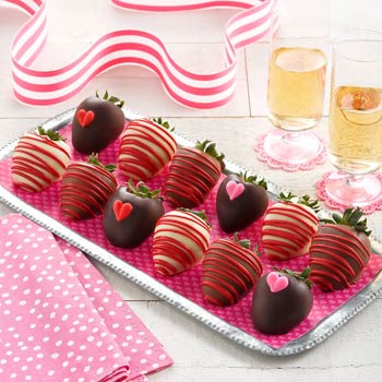 Valentine Chocolate-covered Strawberries