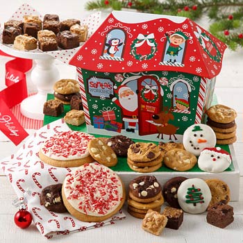 Santas Christmas Cookies Gift Box