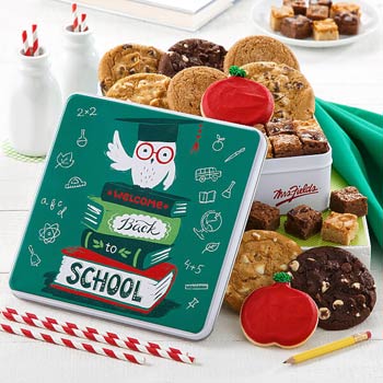 Mrs. Fields Back to School Cookie Tin