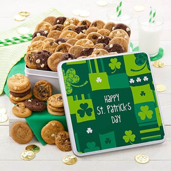 Happy St. Patricks Day Cookie Tin