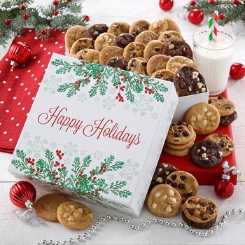 Mrs. Fields Christmas Cookie Box