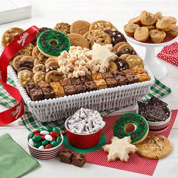 Mrs. Fields Deluxe Holiday Cookie Gift Basket