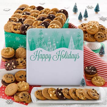Mrs. Fields Holiday Cookie Tin