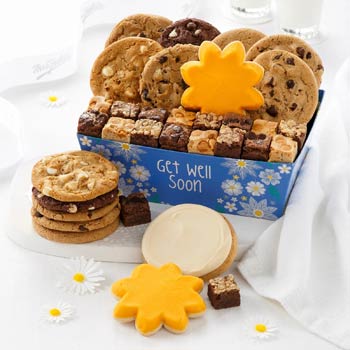 Mrs. Fields Get Well Soon Cookie Crate