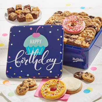 Mrs. Fields Birthday Cookie Gift Tin