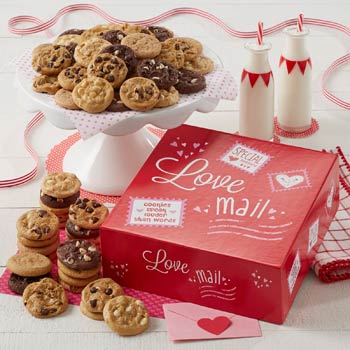 Mrs. Fields Valentines Cookie Gift Box