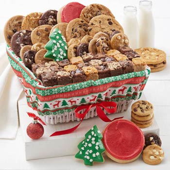 Mrs. Fields Holiday Cookie Basket