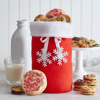 Santas Christmas Cookie Tote